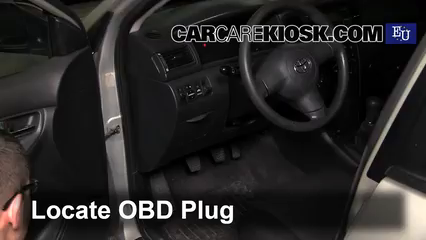 2004 Toyota Corolla Colour 1.6L 4 Cyl. Check Engine Light Diagnose